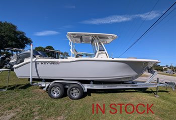 2026 Key West 263 FS  Manta Gray Boat